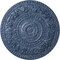 Ekena Millwork Rose Ceiling Medallion (Fits Canopies up to 13 1/2"), 33 7/8"OD x 2 3/8"P, Americana Crackle CM33ROAMC - alternate 1